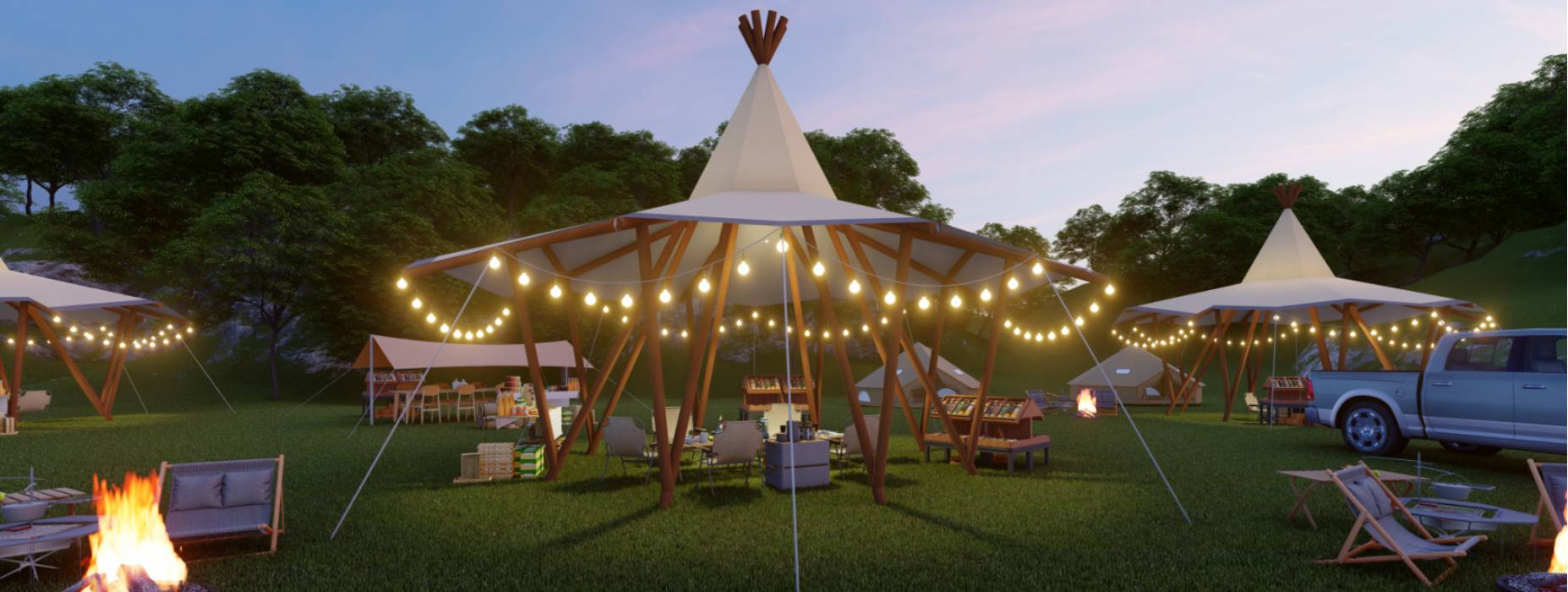 科尔沁右翼中旗露营帐篷酒店厂家